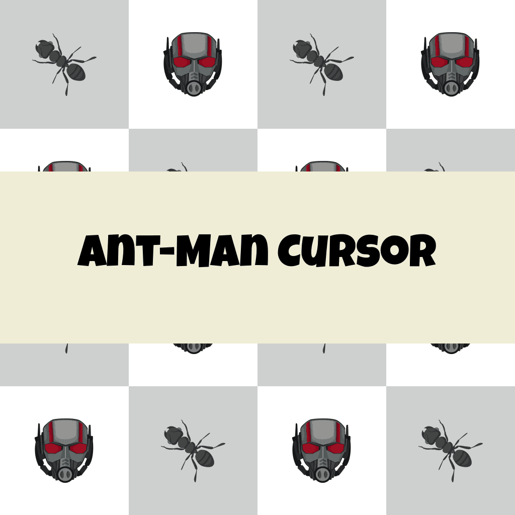 Preview Ant-Man cursor custom cursor pack
